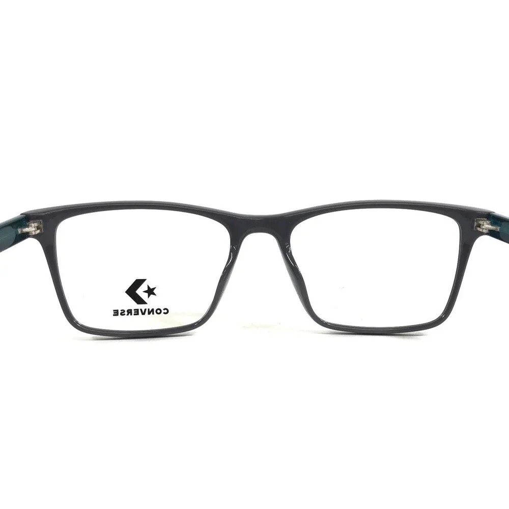 Converse Eyeglasses Frame CV5012 020 Dark Grey Blue Rectangle Full Rim 54-17-145